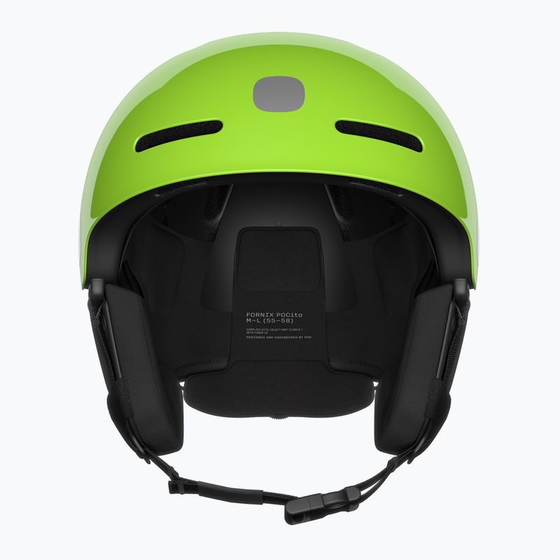 Casco da sci per bambini POC POCito Fornix MIPS fluorescent yellow/green 3