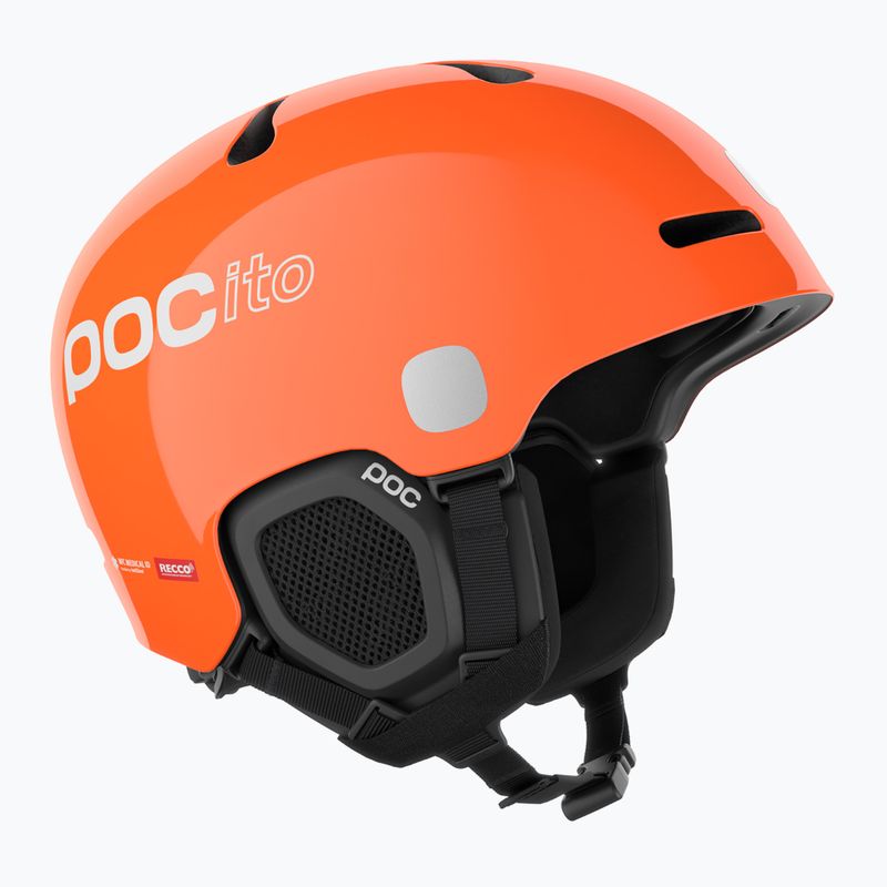 Casco da sci per bambini POC POCito Fornix MIPS fluorescent orange