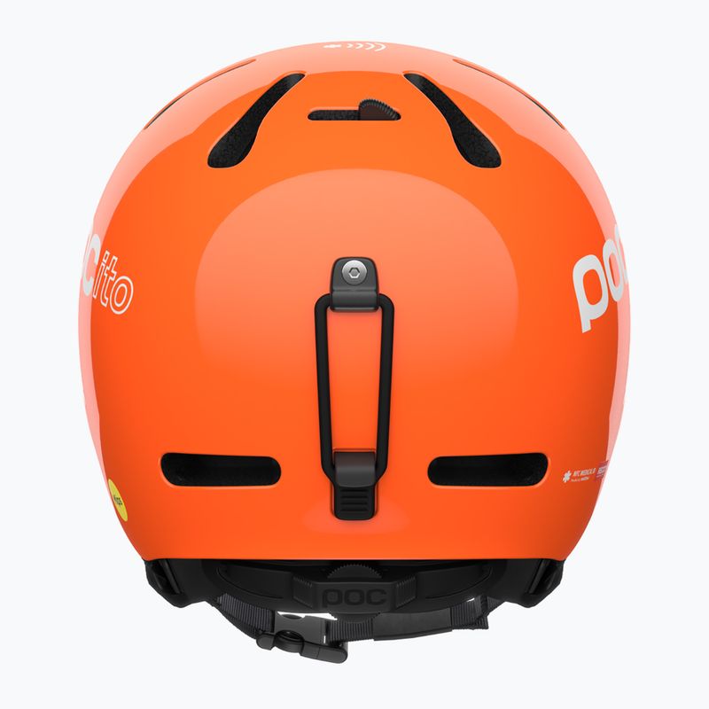 Casco da sci per bambini POC POCito Fornix MIPS fluorescent orange 4