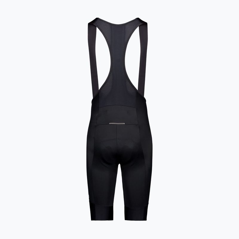 Pantaloncini da ciclismo da uomo POC Cadence Bib nero uranio 2