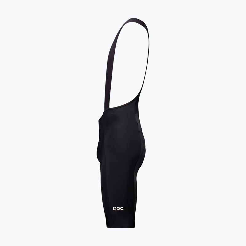 Pantaloncini da ciclismo da uomo POC Cadence Bib nero uranio 3