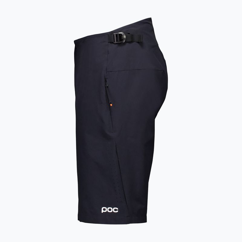 Pantaloncini da ciclismo da uomo POC Motion Air nero uranio 3