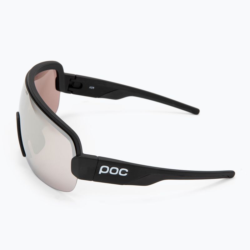 Occhiali da sole POC Aim uranium black/clarity road/sunny silver 4