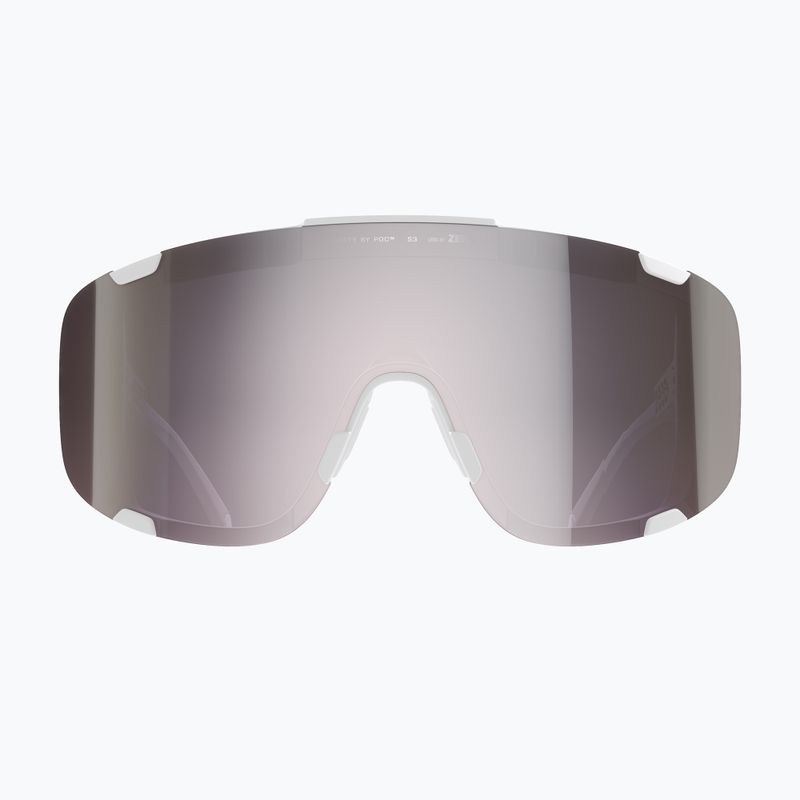 Occhiali da sole POC Devour hydrogen white/clarity road/sunny silver 2
