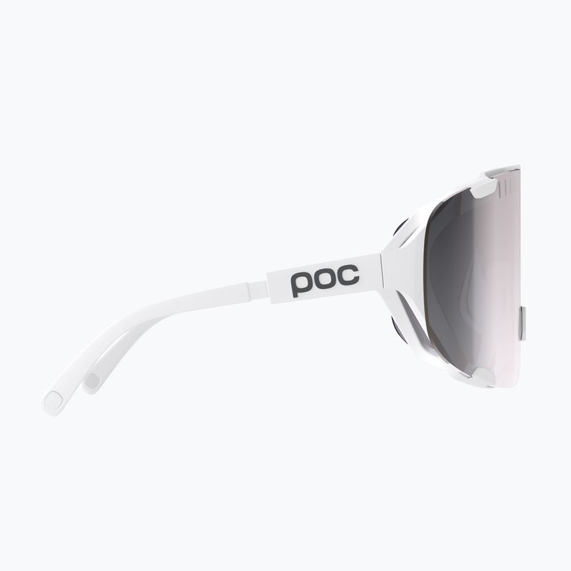 Occhiali da sole POC Devour hydrogen white/clarity road/sunny silver 4