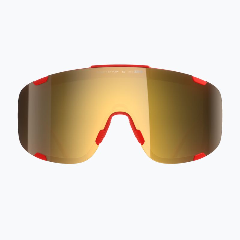 Occhiali da sole POC Devour prismane red/clarity road/partly sunny gold 2