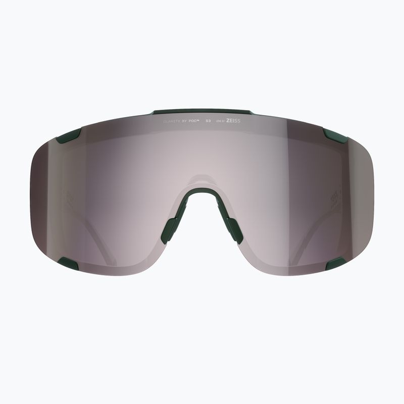 Occhiali da sole POC Devour pargasite green/clarity road/sunny silver 2