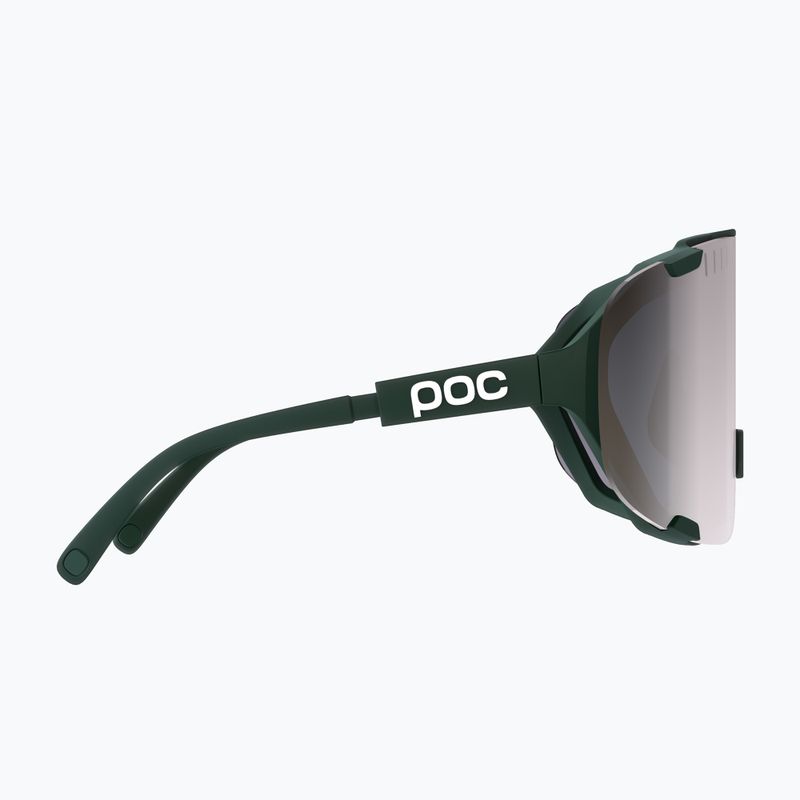 Occhiali da sole POC Devour pargasite green/clarity road/sunny silver 4