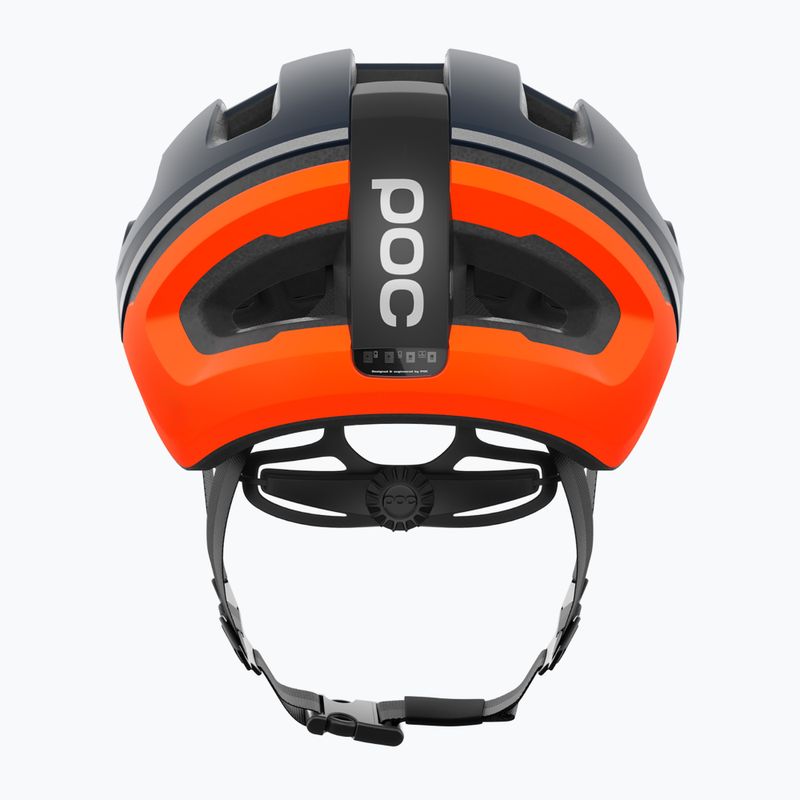 Casco da bici POC Omne Beacon MIPS apatite navy opaco/arancio fluorescente opaco 4