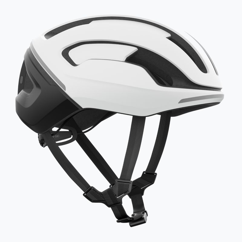 Casco da bici POC Omne Beacon MIPS bianco idrogeno opaco/nero uranio opaco