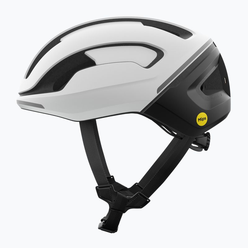 Casco da bici POC Omne Beacon MIPS bianco idrogeno opaco/nero uranio opaco 2