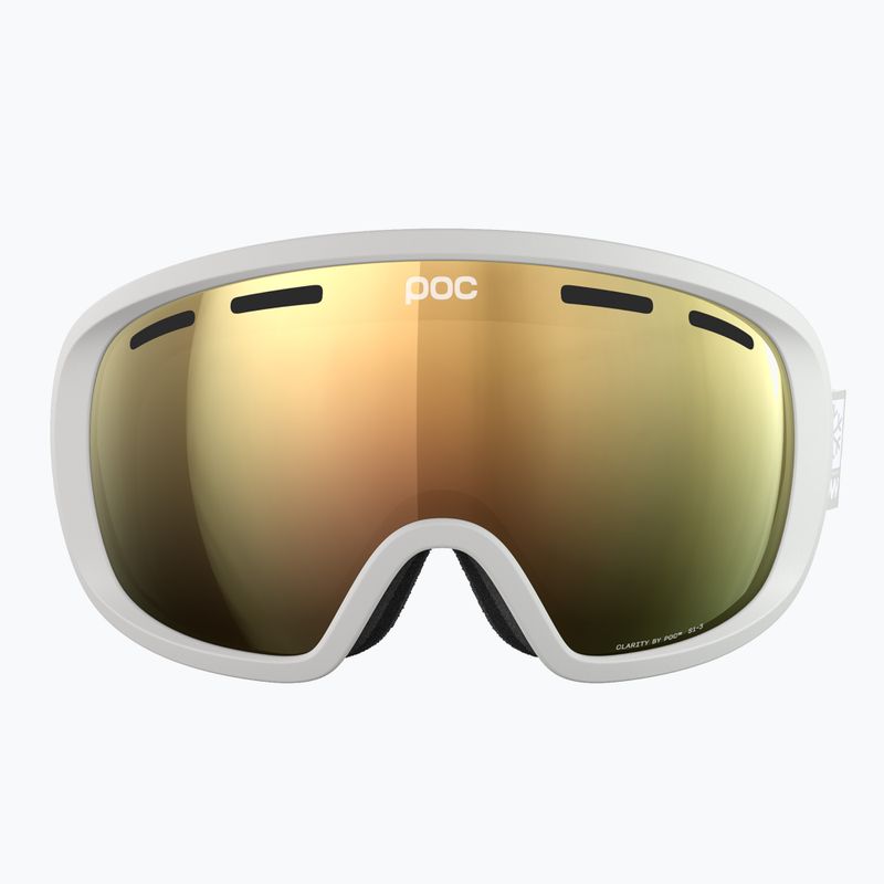Maschera da sci POC Fovea Clarity mineral grey/sunny gold 3