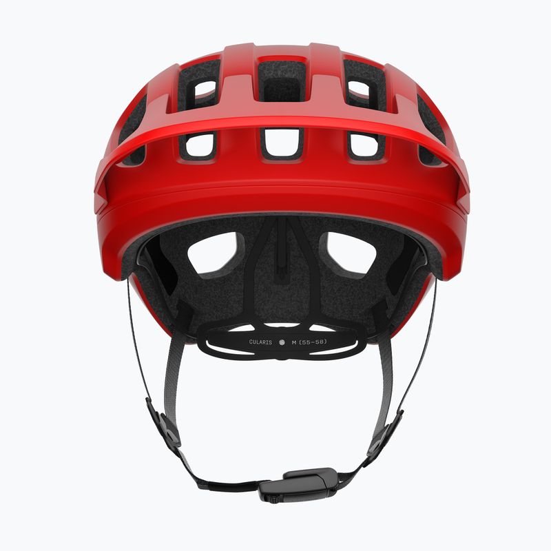 Casco da bici POC Cularis prismane rosso opaco/nero uranio opaco 3