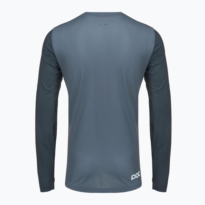 Maglia ciclismo uomo manica lunga POC Motion Air apatite navy 2
