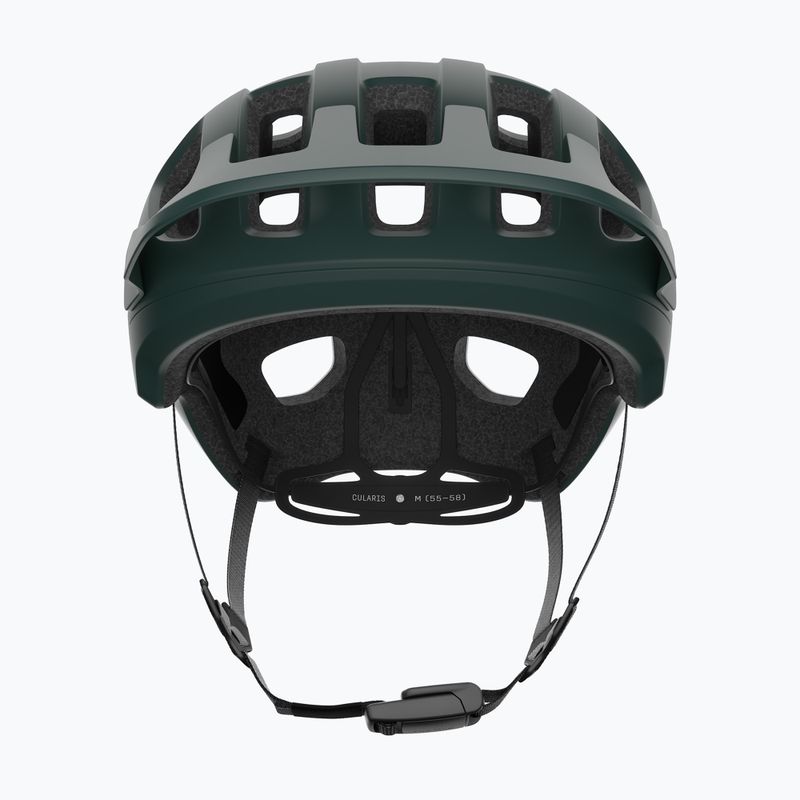 Casco bici POC Cularis verde pargasite opaco/bianco idrogeno opaco 3