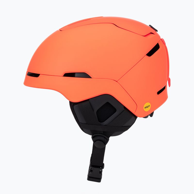 Casco da sci POC Obex MIPS arancione fluorescente opaco 3