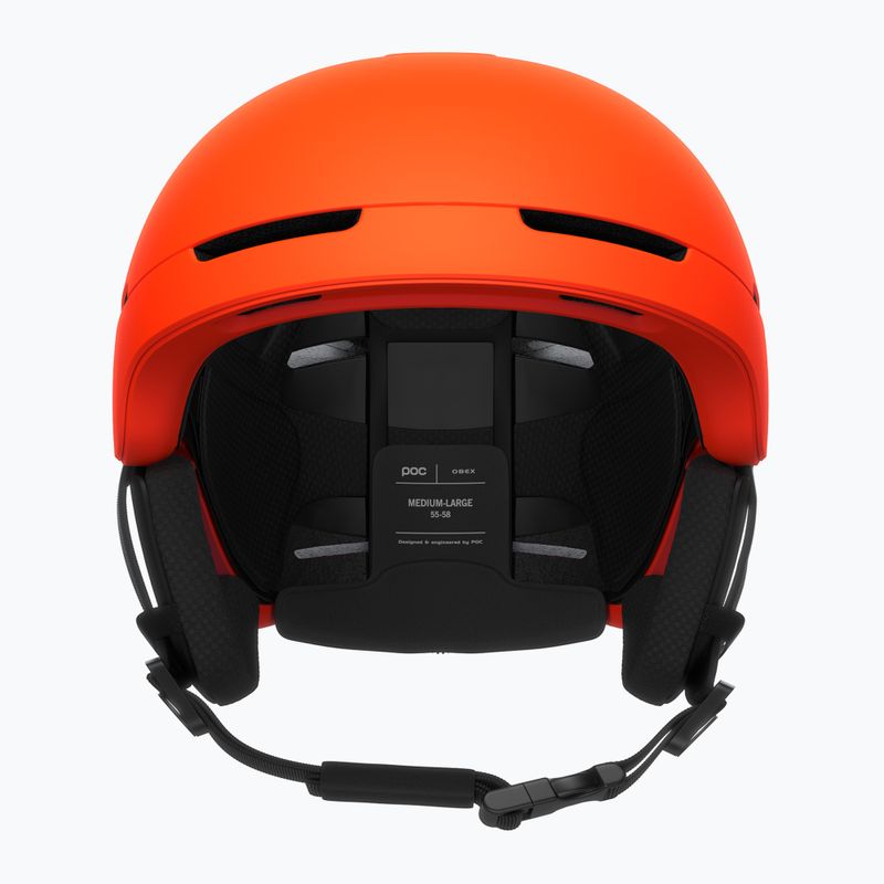 Casco da sci POC Obex MIPS arancione fluorescente opaco 2