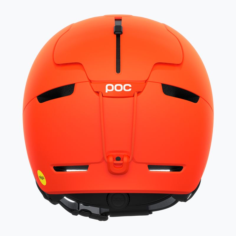 Casco da sci POC Obex MIPS arancione fluorescente opaco 4