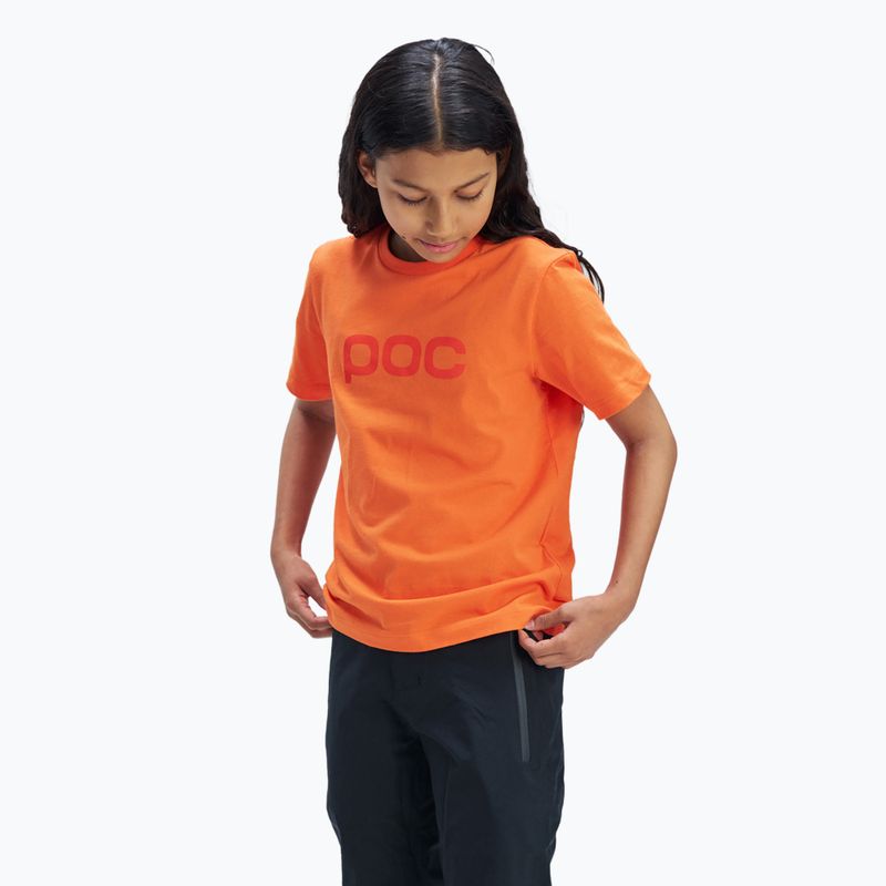 POC Maglietta da bambino Tee zink orange 3