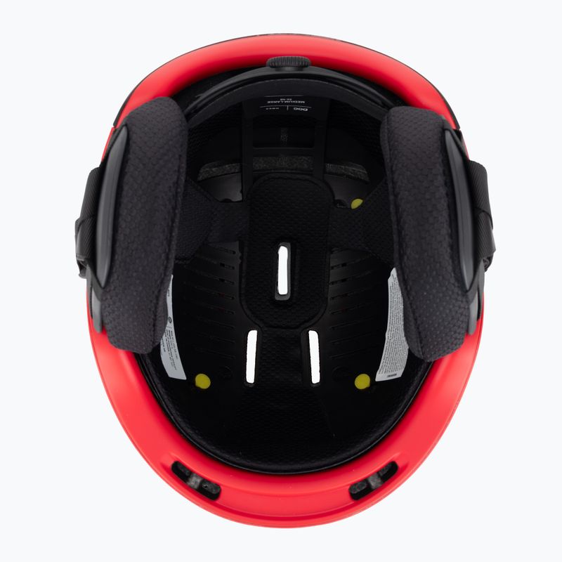Casco da sci POC Obex BC MIPS rosso opaco 5