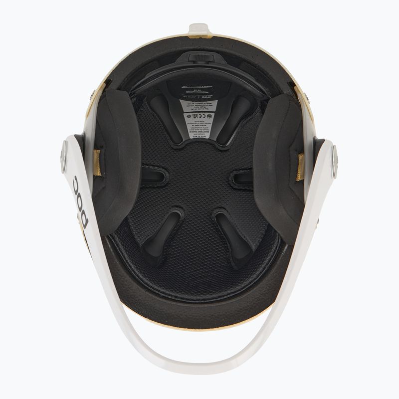 Casco da sci POC Artic SL MIPS bianco grezzo 5