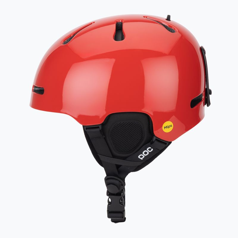 Casco da sci POC Fornix MIPS prismane rosso 3