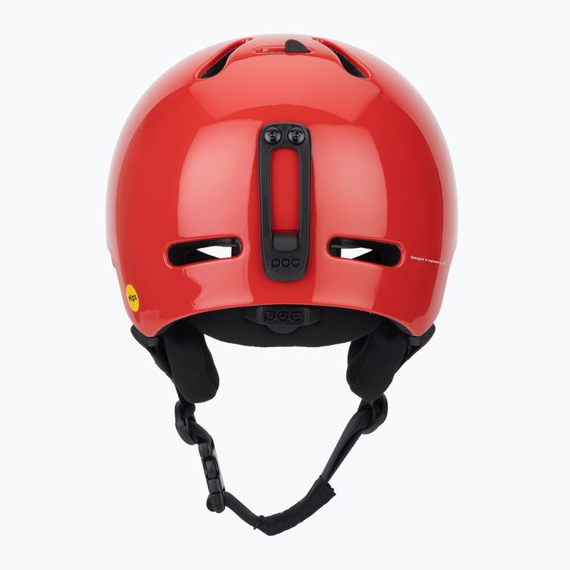 Casco da sci POC Fornix MIPS prismane rosso 4