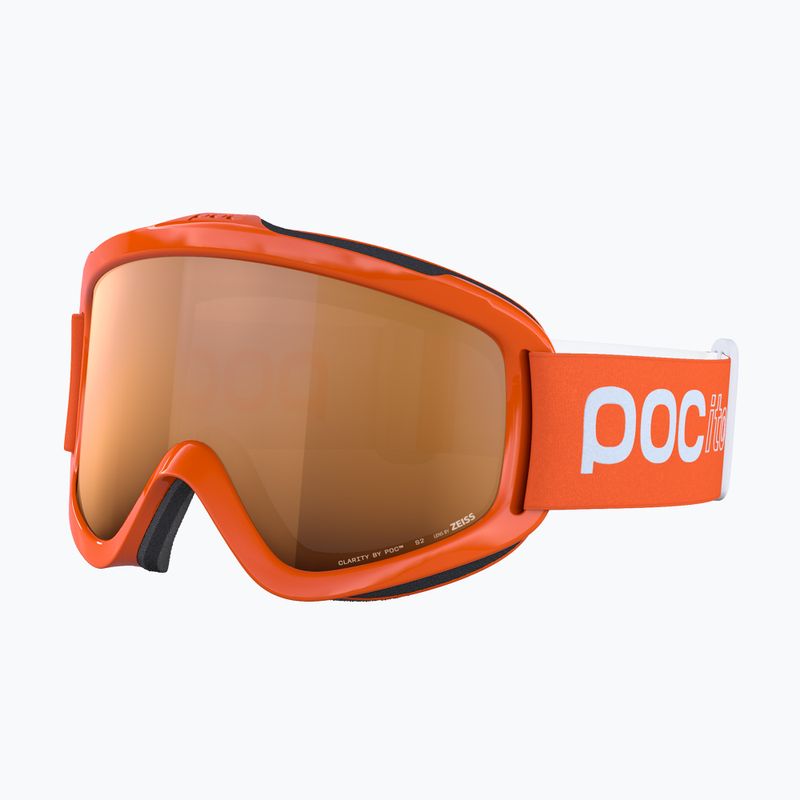 POC POCito Iris arancione fluorescente/parzialmente soleggiato arancione chiaro per bambini 3