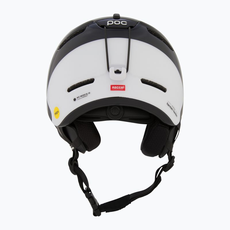 Casco da sci con sistema audio POC Obex Connect nero uranio 3