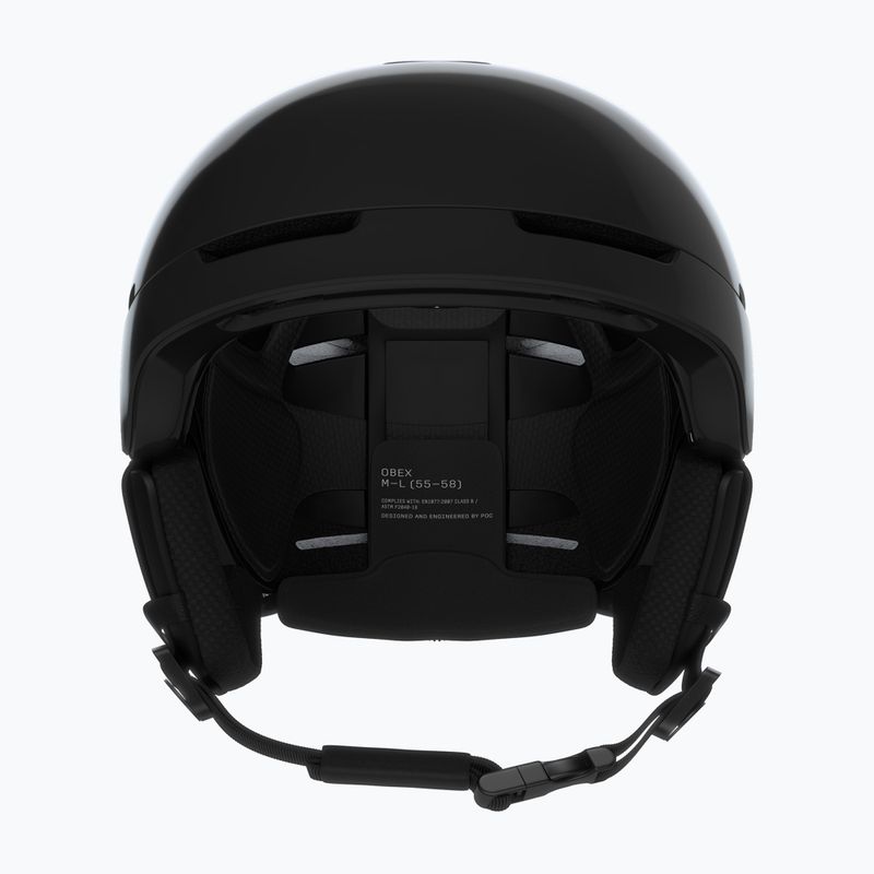 Casco da sci con sistema audio POC Obex Connect nero uranio 3