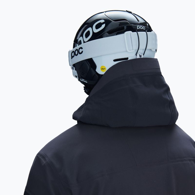 Casco da sci con sistema audio POC Obex Connect nero uranio 11