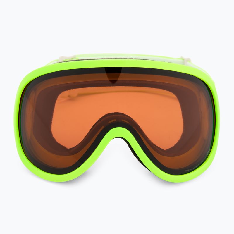 Maschera da sci per bambini POC POCito Retina Jr S2 fluorescent yellow/green/partly sunny light orange 2