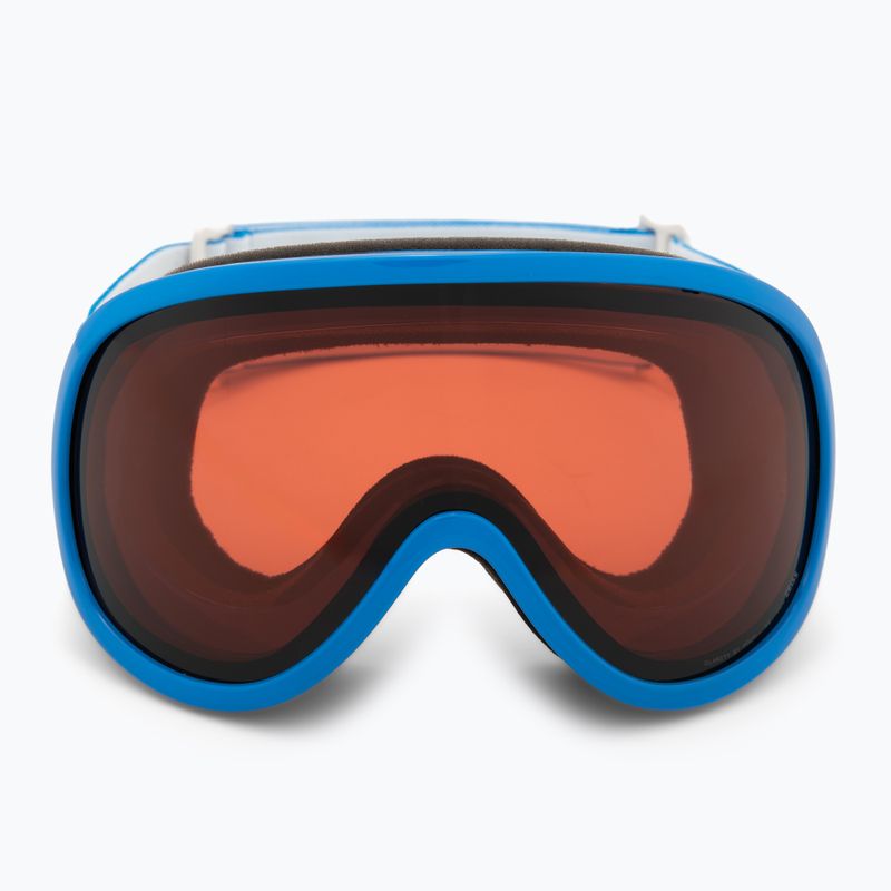 Maschera da sci per bambini POC POCito Retina Jr S2 fluorescent blue/partly sunny light orange 2