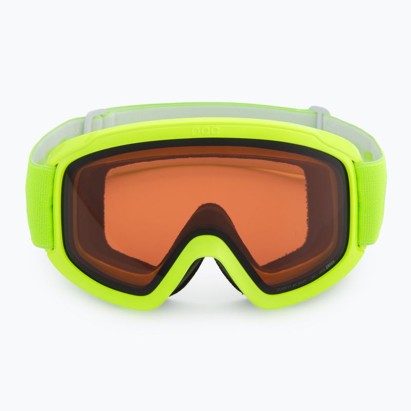 Occhiali da sci per bambini POC POCito Opsin giallo fluorescente/verde/arancio chiaro parzialmente soleggiato 2