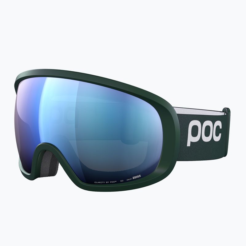 Maschera da sci POC Fovea pargasite green/partly sunny blue 2