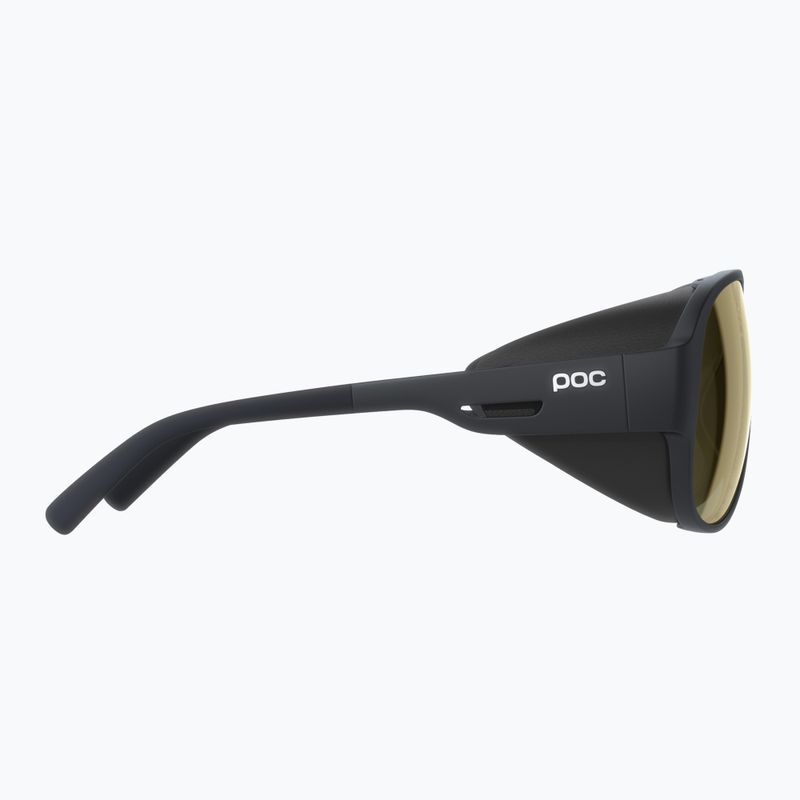 Occhiali da sole POC Nivalis nero uranio/clarity universal/oro glaciale 4