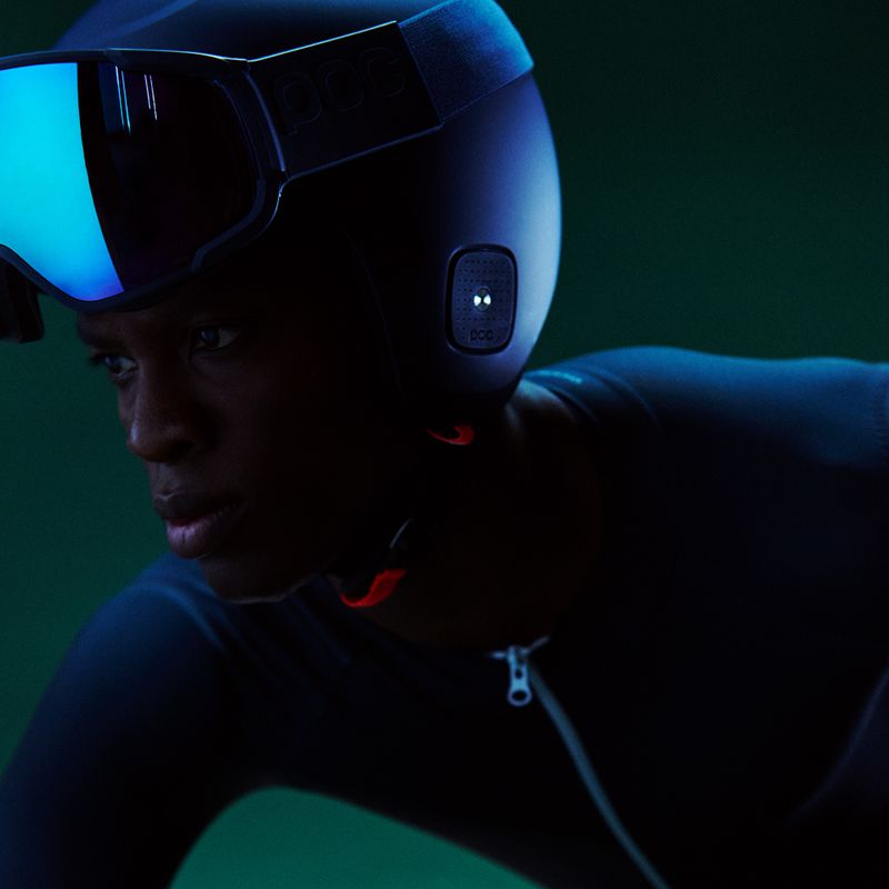 Maschera da sci POC Zonula apatite navy/partly sunny blue 5