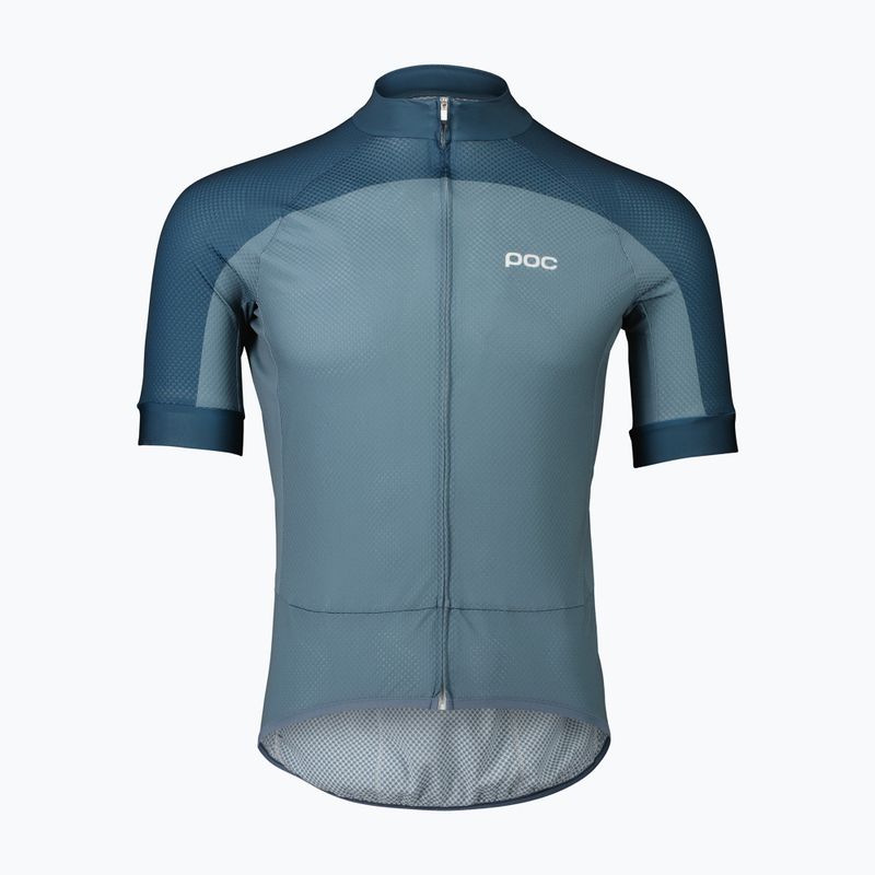 Maglia ciclismo da uomo POC Essential Road Logo calcite blue/dark calcite blue