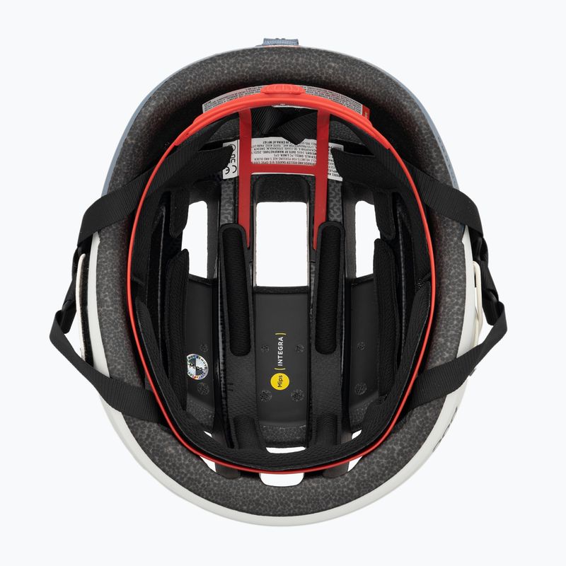 Casco da bici POC Omne Ultra MIPS selentino bianco sporco/blu calcite opaco 2