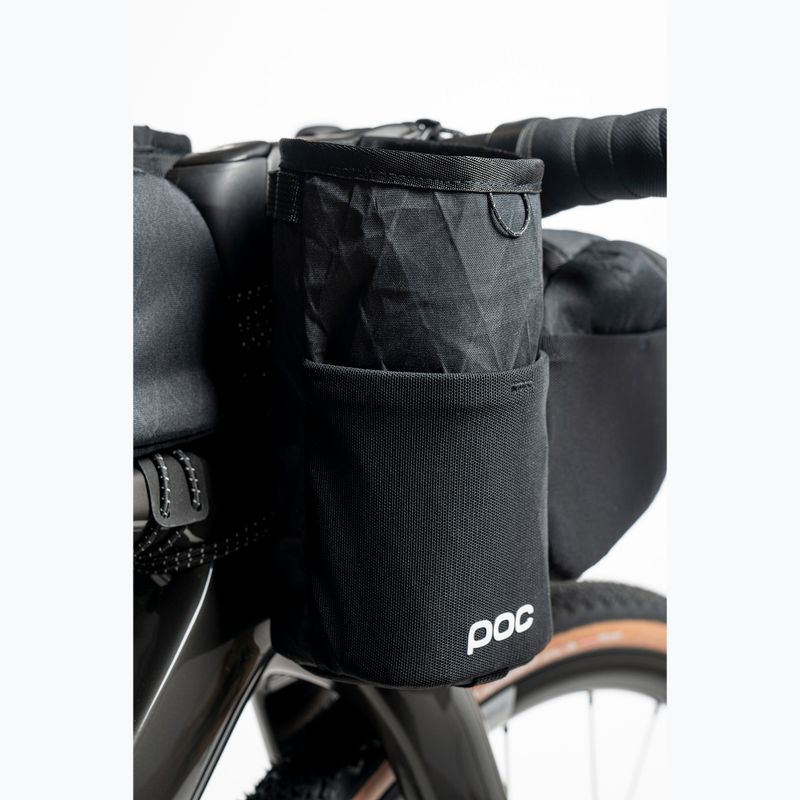 POC Ultra Snack Borsa da manubrio per bici 1 l nero uranio 5