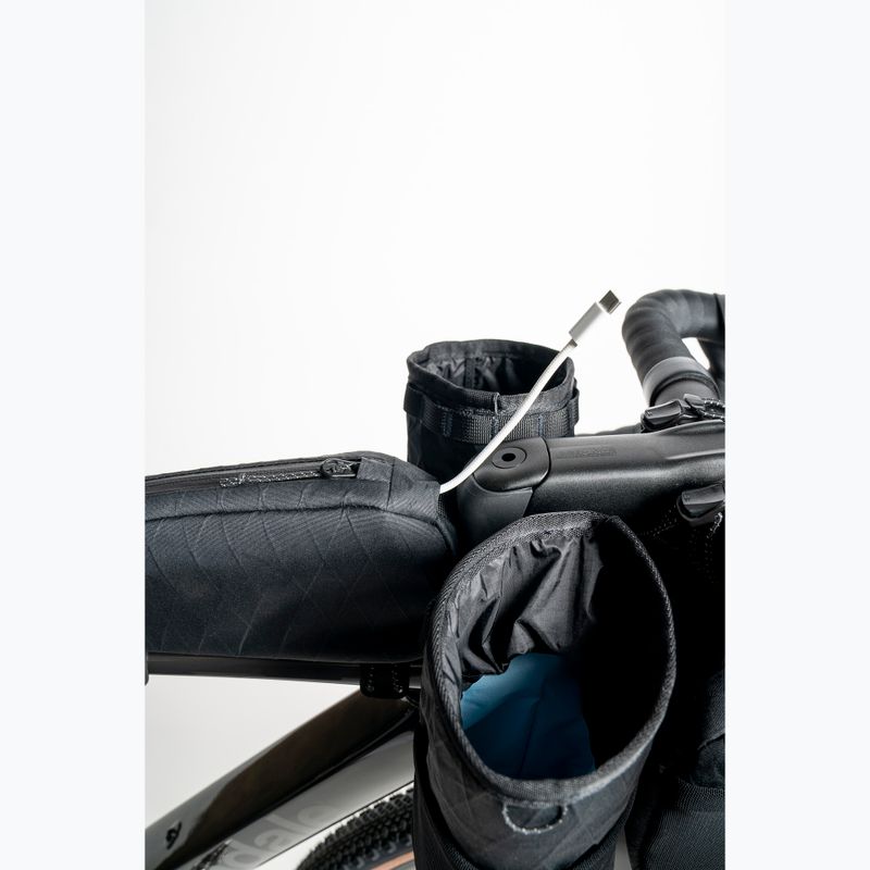 POC Ultra Snack Borsa da manubrio per bici 1 l nero uranio 6