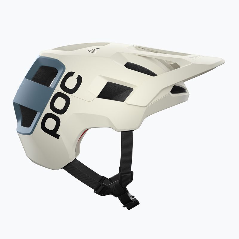 Casco da bicicletta POC Kortal Race MIPS selentine off-white/calcite blue matt 4