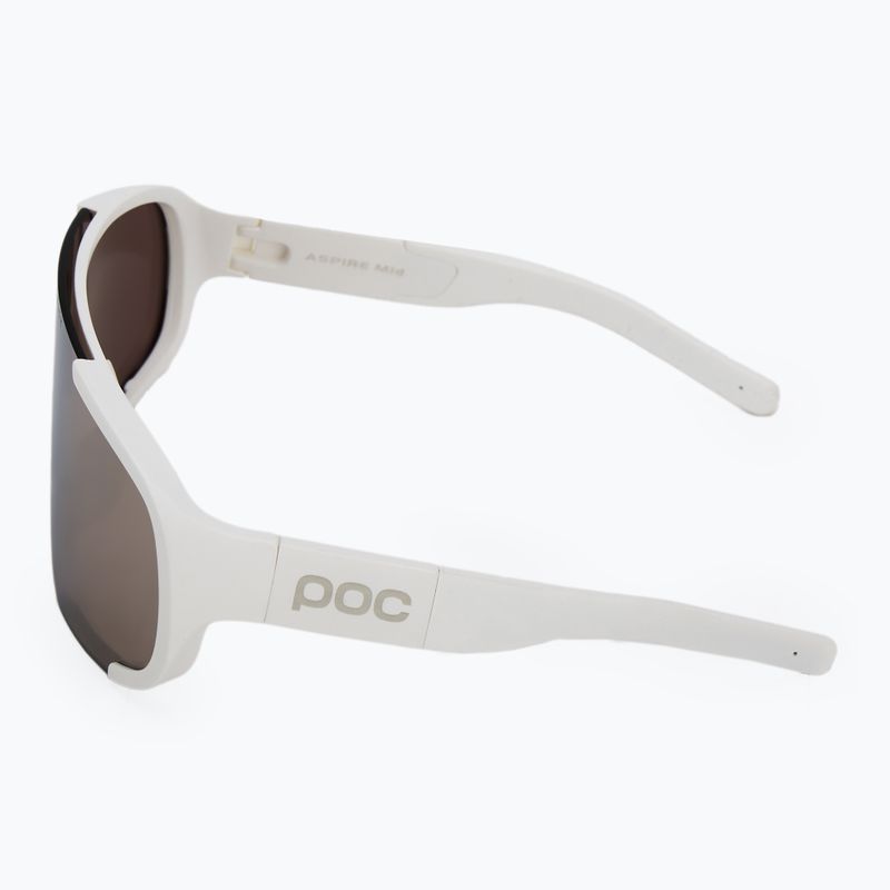 Occhiali da sole POC Aspire Mid hydrogen white/clarity road/sunny silver 4