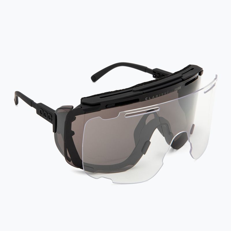 Occhiali da sole POC Devour Glacial uranio nero/clarity universal/grigio sole