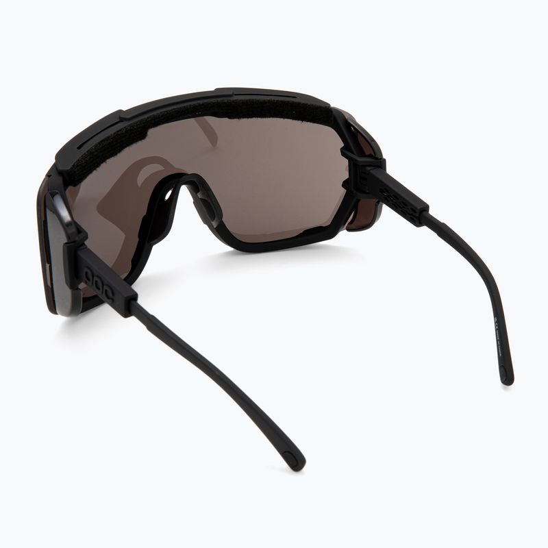 Occhiali da sole POC Devour Glacial uranio nero/clarity universal/grigio sole 3