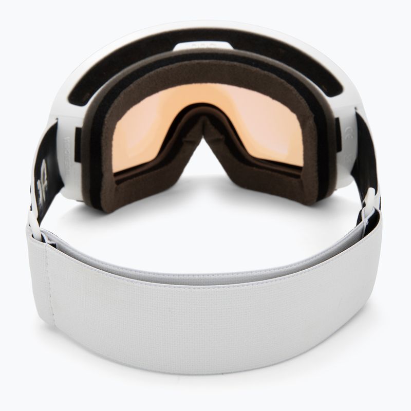 Occhiali da sci POC Fovea Photochromic bianco idrogeno/fotocromatico/azzurro intercambiabile 3
