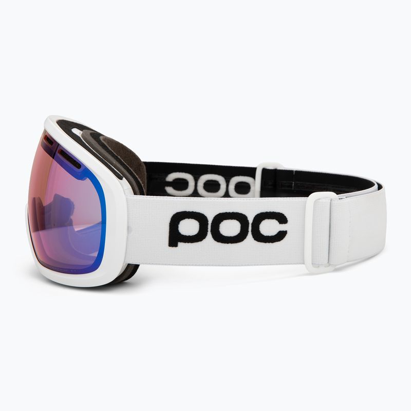 Occhiali da sci POC Fovea Photochromic bianco idrogeno/fotocromatico/azzurro intercambiabile 4