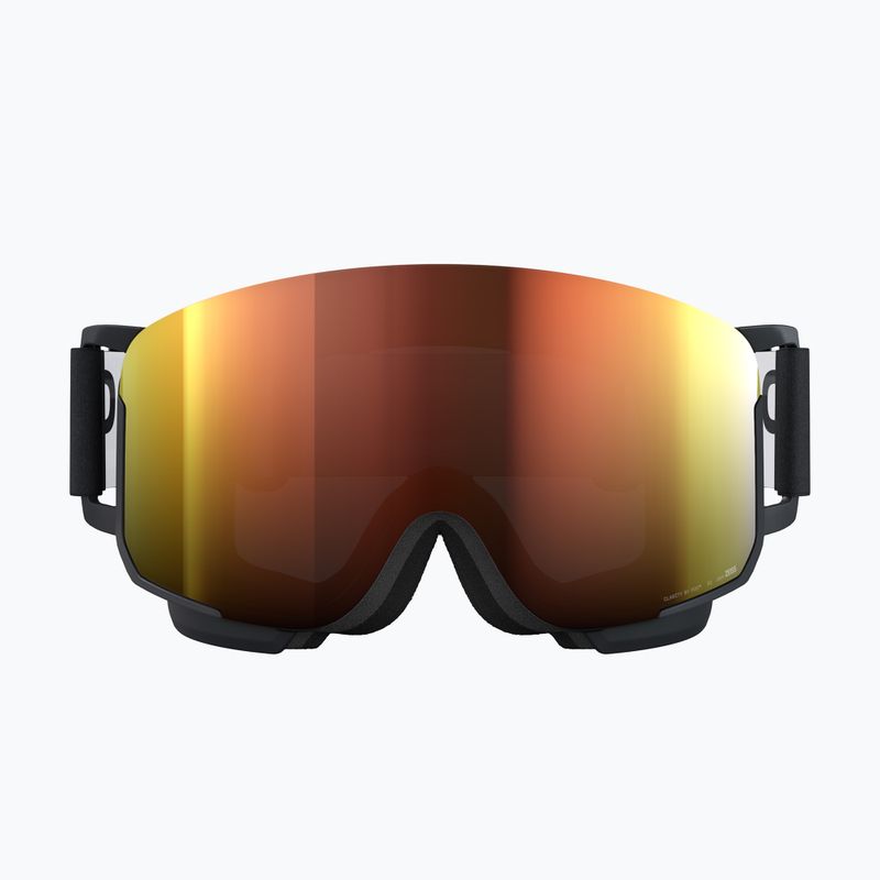 Maschera da sci POC Nexal uranium black/partly sunny orange 2