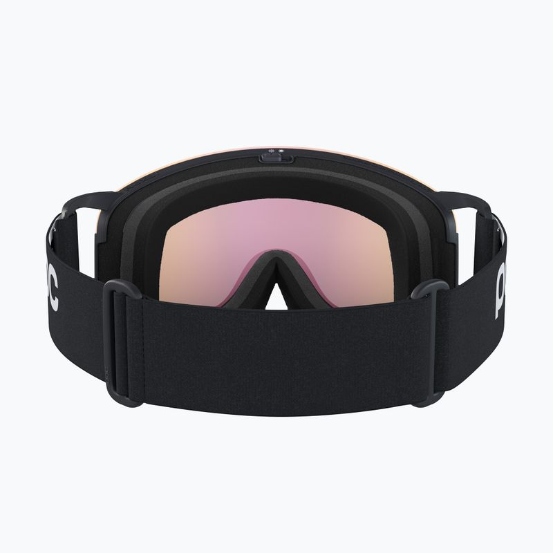 Maschera da sci POC Nexal uranium black/partly sunny orange 3