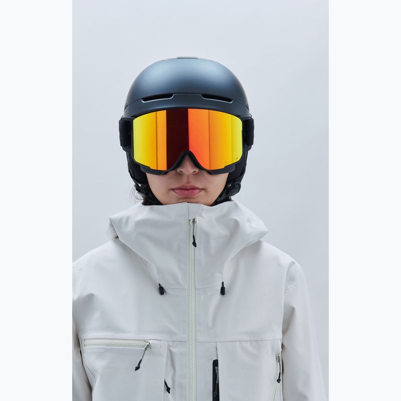 Maschera da sci POC Nexal uranium black/partly sunny orange 5